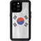 South Korean Flag Distressed iPhone 14 Pro Max Waterproof Case
